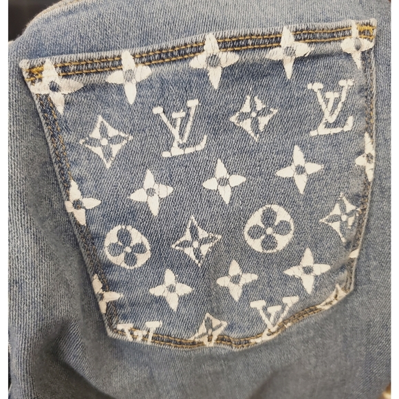 Universal Thread Jeans w Custom HandPainted Pocket - Picture 2 of 5